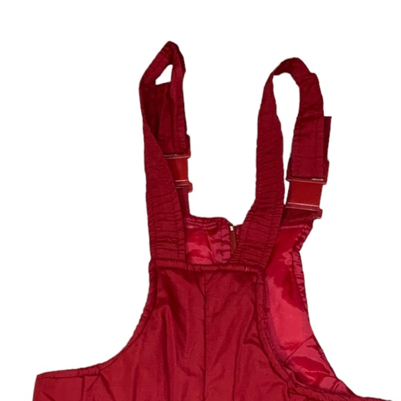 London Fog 4T Red Snow Overall Snowpants - Picture 5 of 6